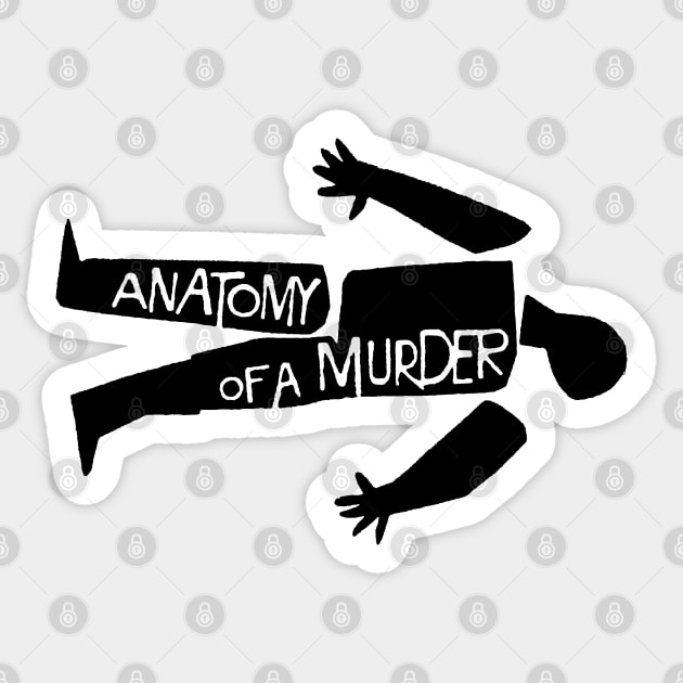 Anatomy of a Murder Movie Poster Sticker by MovieFunTime